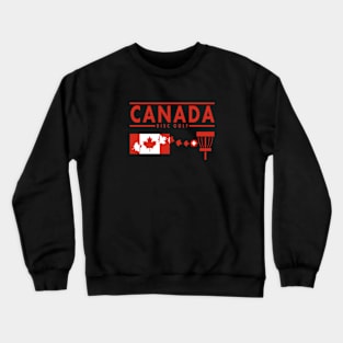 Canada Disc Golf - Flag Crewneck Sweatshirt